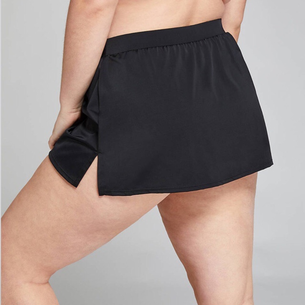 Swim Skirt With a Slit
